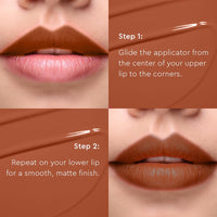 C2P Pro Liquid Lipstick Waterproof Matte Orange Lipsticks for Women | Long Lasting Smudge Proof | Infused with Argan Oil, Vitamin E | Cruelty Free, Vegan - Celeb Secret (Liquid Lipstick Aishwarya, 2 ml)