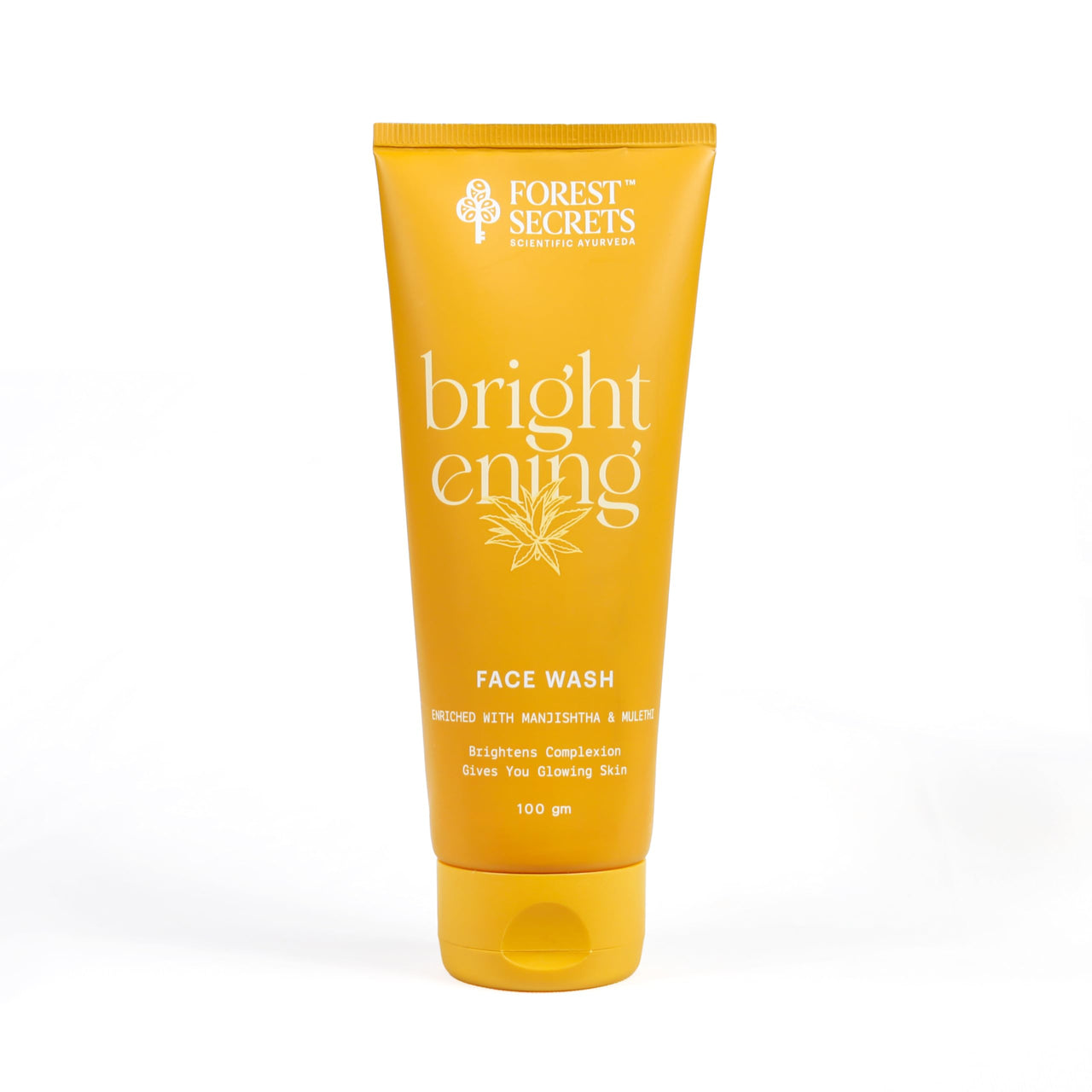 Forest Secrets Brightening Face Wash | Manjishtha & Mulethi| Brightens Complexion| Glowing Skin| 100Gm