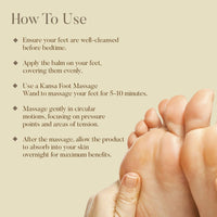 Ohria Ayurveda Amrit Ras Foot Balm | Relaxing, Softening, & Healing Foot Care | Hydrates & Softens Cracked Heels | Infused with Sesame, Almond, Cow’s Ghee & Essential Oils for Relaxation | All Skin Types| For Men & Women- 25g