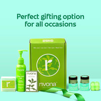 Rivona Naturals Pamper Yourself with the Ultimate Skincare Gift Set For Women & Men With Natural Skin Care Products | Gift Box for Every Occasion | Pack of 4