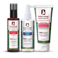 Passion Indulge's Rosemary Hair Growth Kit by Passion Indulge - Rosemary Hair Growth Hair Oil, Serum & Anti Hair Fall Conditioning Shampoo
