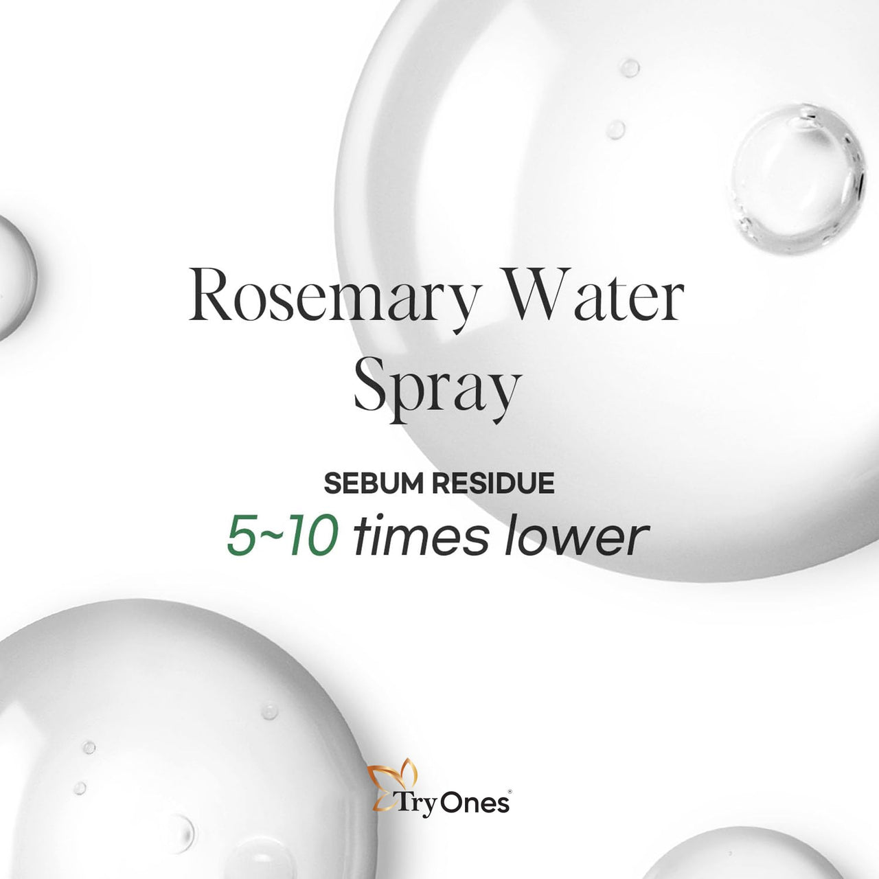 TryOnes Rosemary Water For Hair Growth | Mist Spray for Hairfall | Rosemary Hair Mist For Thick hair| Adds Shine & Helps Reduce Hairfall, Strengthens | For All Types | For Men & Women