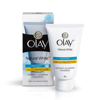 Olay Natural White Light Instant Glowing Fairness Cream, 40g & Olay Day Cream Natural White Fairness Moisturiser SPF 24, 50g