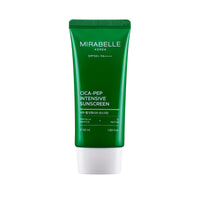 Mirabelle Korea Cica-Pep Intensive Sunscreen SPF 50+ PA++++ | Lightweight & Hydrating | No White Cast | In-Vivo Tested | Koreana Skincare | For Men & Women | For All Skin Types | 50 ml