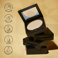 SUGAR Cosmetics - Powder Play - Beige Banana Compact - For Colour Correction or to Mask Shine - Oil-Controlling, Smooth Application, Long Lasting Matte Finish Suitable For All Skin Types (6 gm)