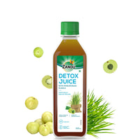 ZANDU Detox Juice 500ml | Rich in Vitamin C, Helps with Body Detox and Blood Purification | 100% Ayurvedic and Natural