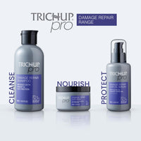 Trichup Pro Damage Repair & Instant Smoothing Hair Care Kit for Dry Frizzy Hair (Set of 3) | Shampoo 300 ml + Hair Oil Serum 100 ml + Hair Mask 200 ml | Improve Texture, Manageability | Reduces Dryness | Unisex
