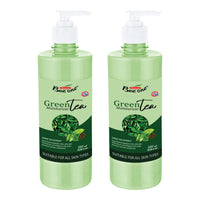 Bee One 24 hr Moisture Lock Body Lotion, for Soft and Supple Skin(Pack of 2) | 1000ml x 2= 2000ml (Green Tea)