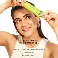 Hyphen All I Need Sunscreen SPF 50 PA ++++ | Lightweight Sun Cream That Moisturizes & Leaves No White Cast | Niacinamide, Ceramide Mineral Sunscreen SPF 50 for Women and Men | Rich in Anti-Oxidants | Korean Sun Screen for Dry, Oily, All Skin Types | 50ml