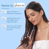 Love Beauty & Planet Jojoba Oil, Hibiscus & Pentavitin Hydrate & Nourish Deep Conditioning Leave In Treatment, 85 Millilitres