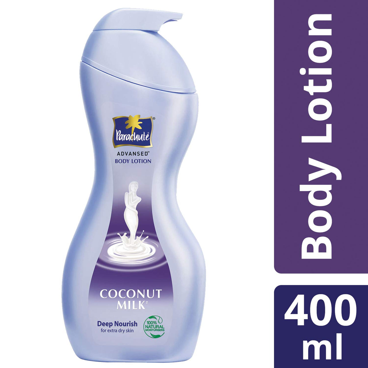 Parachute Advansed Aloe Vera Enriched Coconut Hair Oil, 250ml (Free 75ml) And Parachute Advansed Body Lotion Deep Nourish, 400 ml