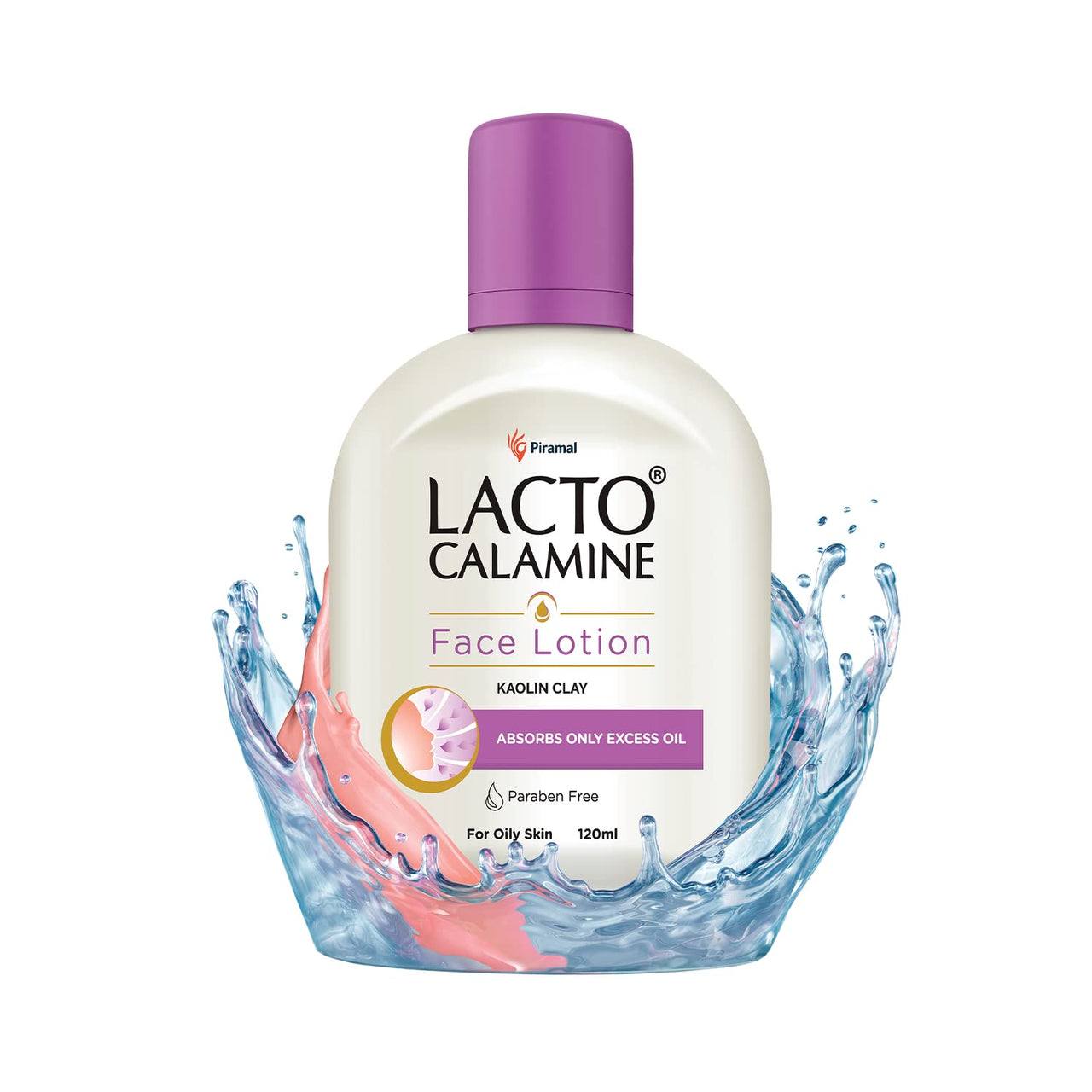 Lacto Calamine Face Lotion for Oil Balance - Oily Skin - 120 ml & Lacto Calamine Aloe Vera Gel with 99% Pure Natural Aloe Vera, Vitamin E and Glycerin - 150 g - Pack of 1