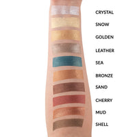 Daily Life Forever52 10 Color Eyeshadow Palette (Gemstones Collection) GMS001, Multicolor Shimmery Finish