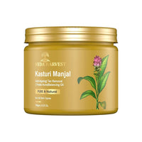 VEDAHARVEST Kasturi Manjal - Curcuma Aromatica/Wild Turmeric Powder For All Skin Types| For Glowing Skin| Skin Tone | Blemish-Free | Overall Complexion| 120Gm, 1 Count