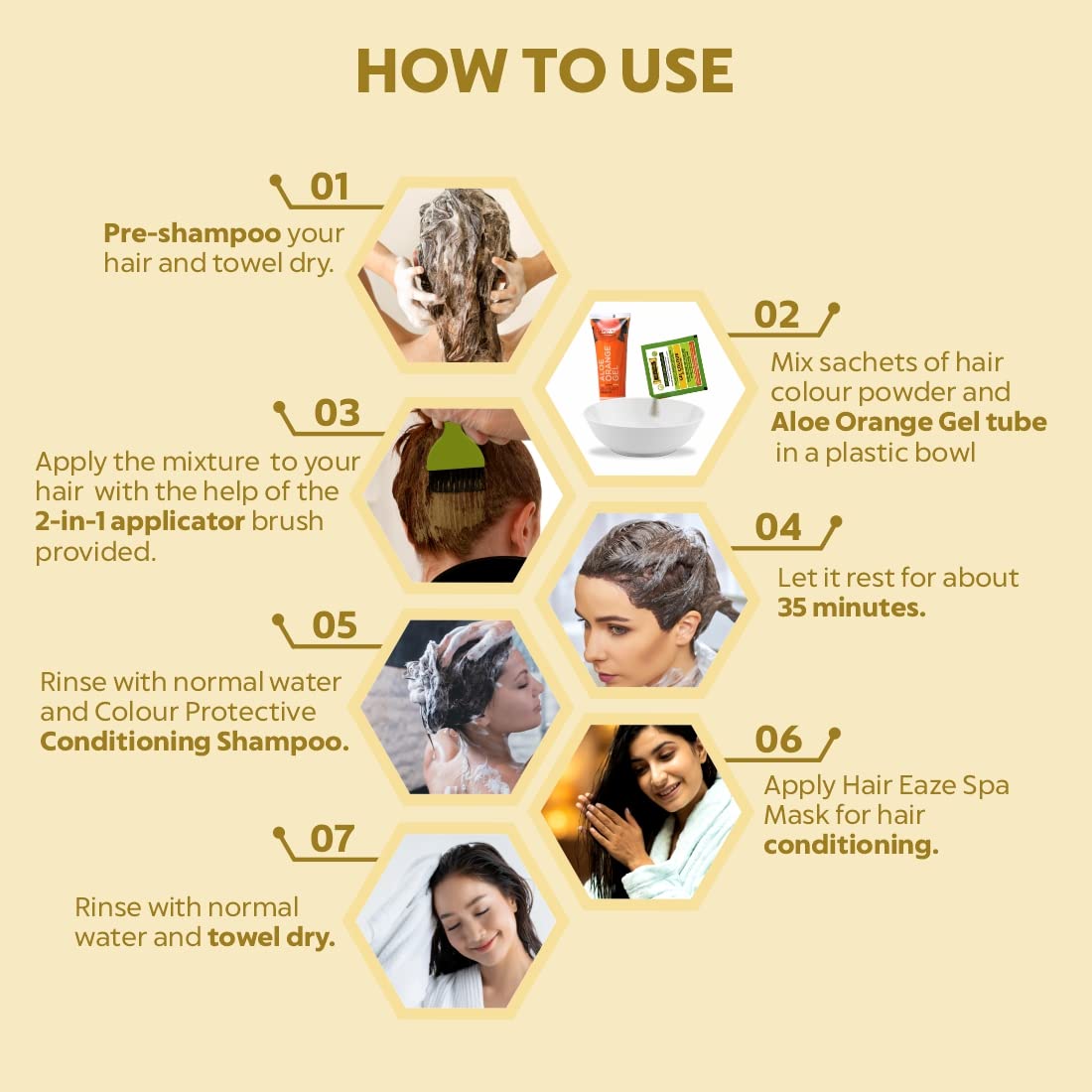 INDUS VALLEY Damage Free Natural Gel Hair Colour For Women|Ammonia & Ppd Free Organic Hair Colour With 100% Grey Coverage, Long Lasting Conditioning Hair Color|Black 1.0-Pack Of 3 (3X220 = 660 Ml)