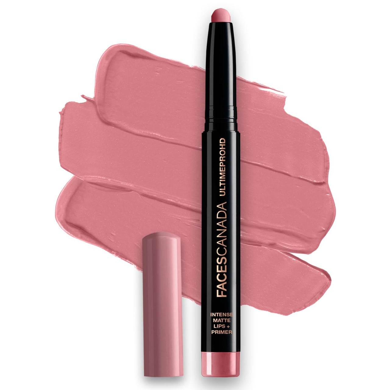 FACESCANADA Ultime Pro Hd Intense Matte Lips + Primer - Perfection 01, 1.4G | 9Hr Long Stay | Primer Infused For Flawless Hd Matte Finish | Intense Color Lightweight Silky Smooth Cream Application