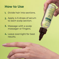 Naturali Anti-Dandruff Scalp Serum With Sage, Tea Tree Oil & Salicylic Acid | Reduces Dandruff Flakes | Prevents Recurrence of Dandruff | Soothes Itchy Scalp | Paraben-free | Best Anti-dandruff Serum | 50ml