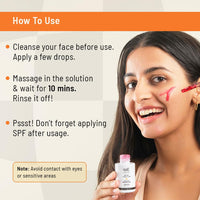 Chemist at Play 26% AHA 2% BHA 4% PHA Peeling Solution | Chemical Exfoliator For Face | Glycolic Acid (AHA), Salicylic Acid (BHA), Lactobinoic Acid (PHA) | Tan Off 10-Minute Peel | Derma Tested | 30mL