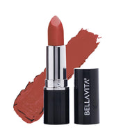 BELLAVITA Comfort Matte Bullet Lipstick| Intense Colour| Creamy Matte Finish| Intense Moisturisation| Smooth Glide| Lipsticks for Women| 4 Hr Stay, Dreamy Nude, 4.2 gm