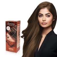 Berina Professional | Permanent Hair Color Cream | 60gm | A07 Golden Brown | Long Lasting Color