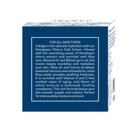 Jovees Herbal Himalayan Cherry Cold Cream For Hydrate & Soft Glowing Skin | Daily Lightweight. Non-Oily Cream with Almond & Olive Oil For Uneven Skin Tone 100g