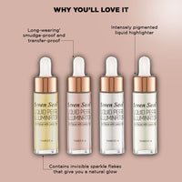 Seven Seas Liquid Pearl Liquid Highlighter For Face makeup | illuminating Liquid Highlighter with Dewy finish (Magic)