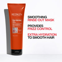 Redken Frizz Dismiss Shampoo & Mask Anti-Frizz Combo | With Babassu Oil & Smoothening Complex | For Dry & Frizzy Hair | For Men & Women