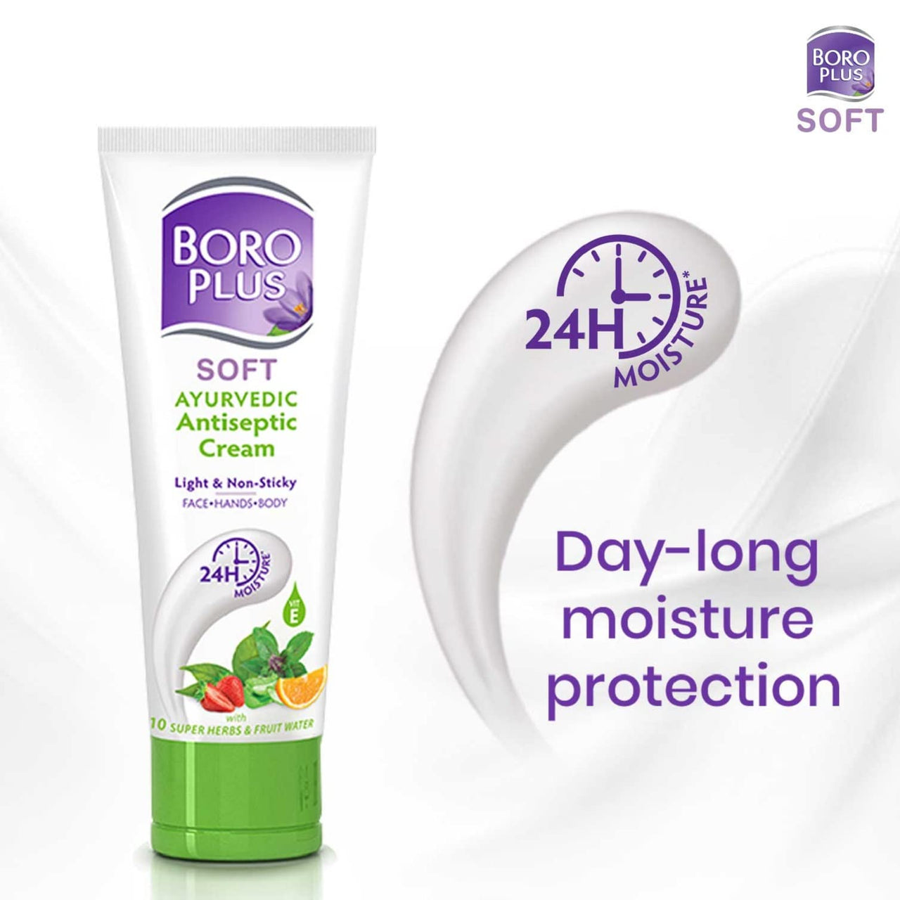 BoroPlus Aloe Vera Gel Green Tea, 200ml Jar + Antiseptic Cream, 120ml