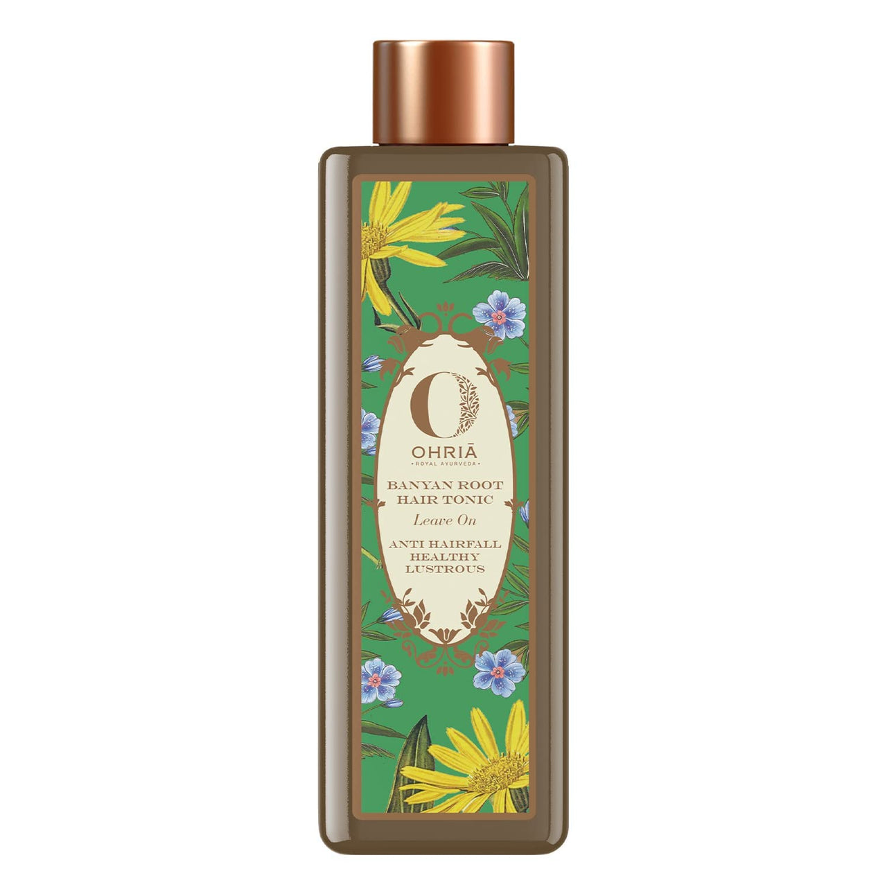 Ohria Ayurveda Banyan Root Ayurvedic Hair Tonic for Hair Fall Control & Growth | With Hibiscus, Brahmi & Natural Herbs | Men & Women| For All Hair Types- 200 ml