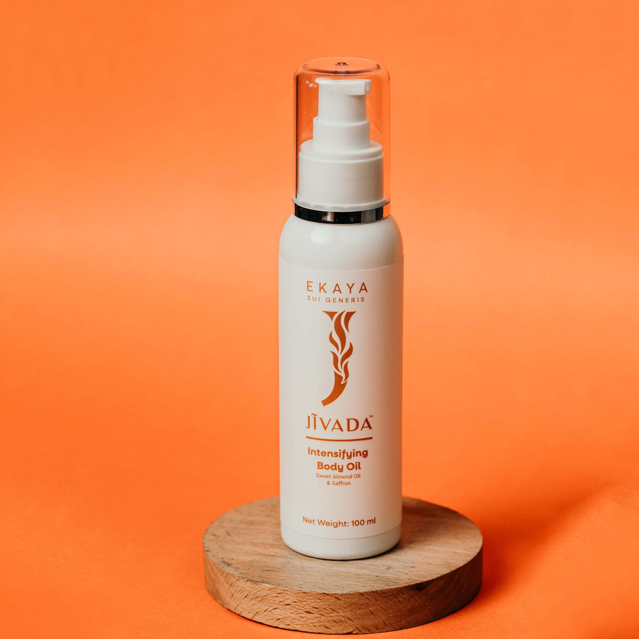 Jivada Intensifying Body Oil with Vitamin A & E | For Deep Nourishment, Fights Dullness, Provide Shine & Gloss | All Skin Type | Women & Men | Sulphate & Paraben Free | 100 ml