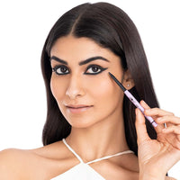 Plum Eye-Swear-By Kohl Kajal Combo | Set of 2 | Deep Black | Creamy Smooth | Smudge-Proof | Waterproof | Retractable Pencil | Vegan & Cruelty-Free