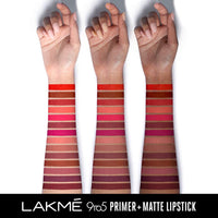 Lakmé Lipstick Burgundy Passion (Matte) & Lakmé Lip Color Deep Wine (Matte)