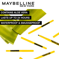 Maybelline New York Super Stay Matte Ink Liquid Lipstick, 80 Ruler, 5Ml And Maybelline New York Colossal Kajal, Black, 0.35G