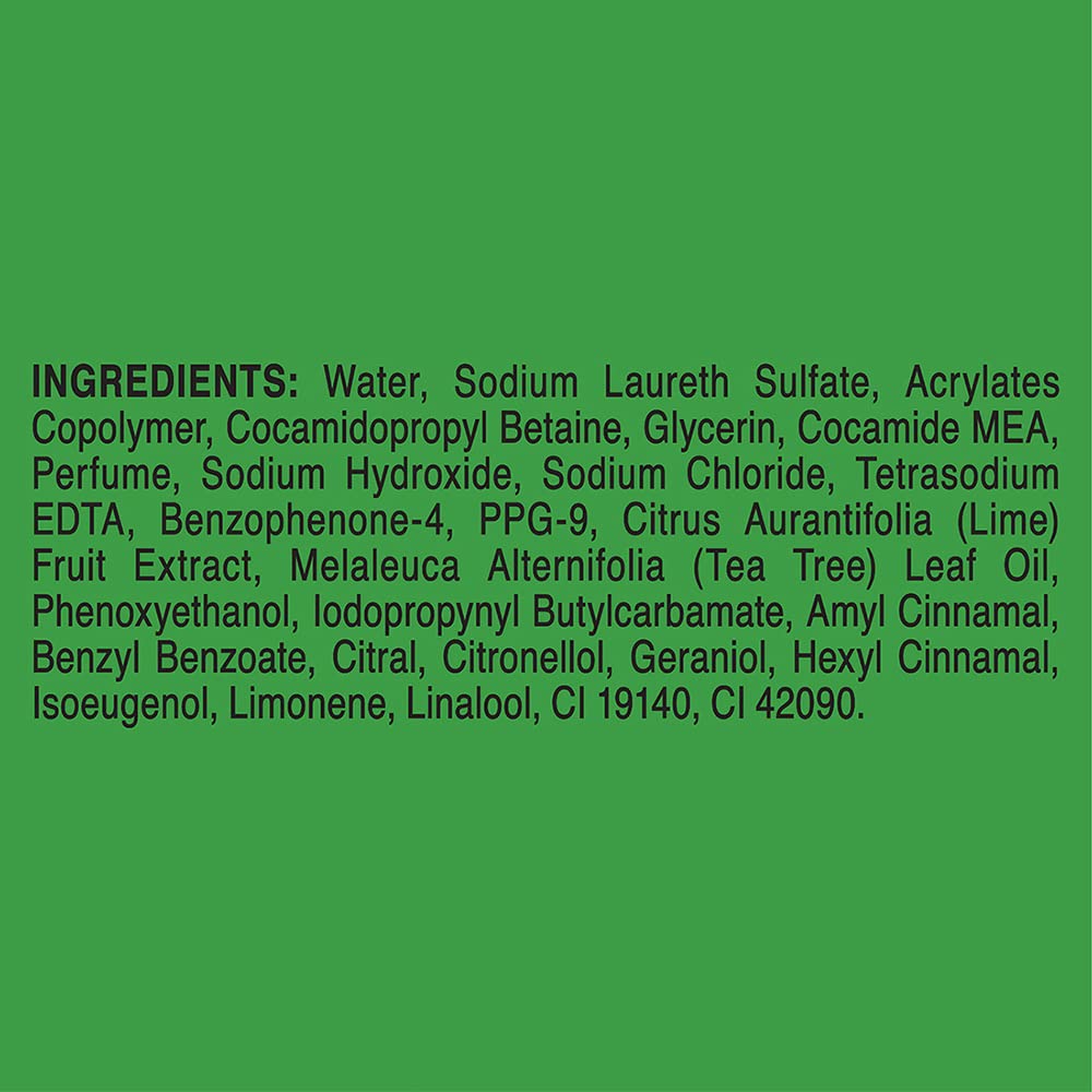 Liril Lemon & Tea Tree Body Wash, 250ml, Refreshing Liquid Shower Gel for Bathing for Men & Women, Refresh and Rejuvenate with Liril Body Wash