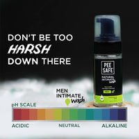 Pee Safe Natural Intimate Wash for Men | Tea Tree Essential Oil | Ayurvedic | Mens Intimate Wash | Men Genital Wash | Mens Ball wash | Men's Intimate wash 100ml