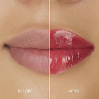 HYUE HydraPlump™ Lip Plumper | 4 ml | Long-term Plumping Effect & Hydration | Non-sticky Formula with Cooling Ice Cube sensation | Jojoba Oil, Vit E & Pomegranate Extract | Flat-tip Applicator (Ra Ra Rouge, 4)