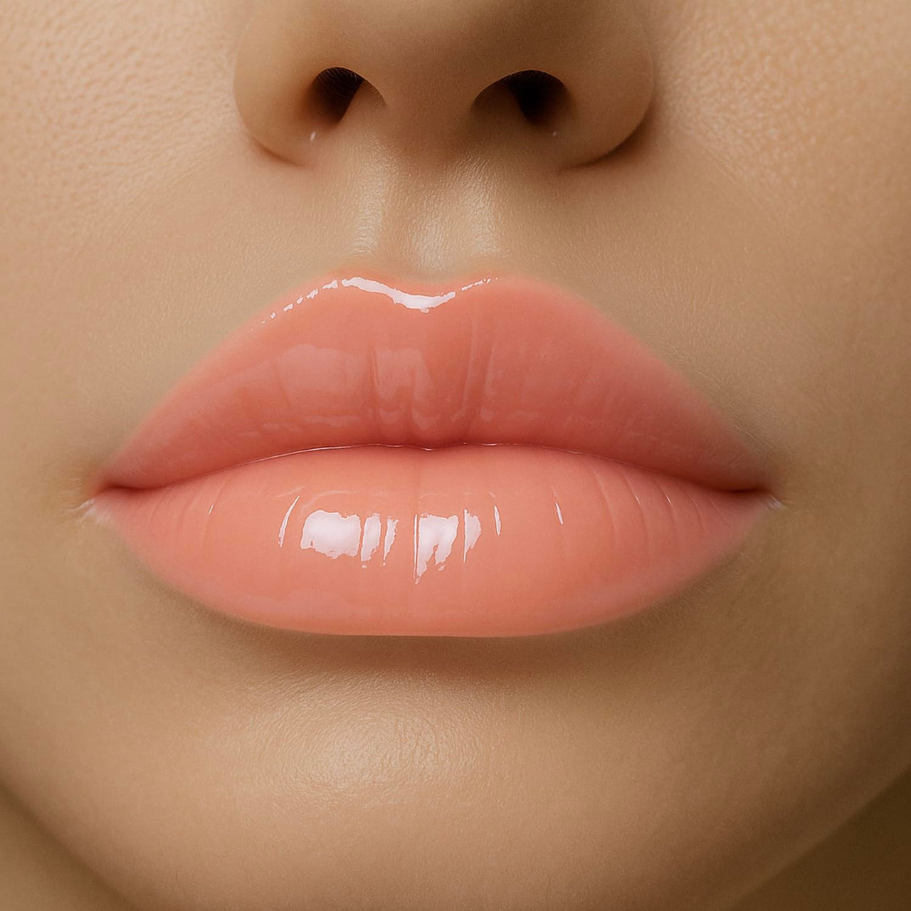 Mila Beauté Gloss Girl Lip Gloss | Enriched With Mango Seed Butter & Hyaluronic Acid | Light Weight & Non-Sticky Formula | Gives Fuller-Lip Effect & Extra Hydration | High Shine Finish-(Naked, 2.8 ml)