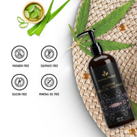 Avimee Herbal Kunwar Charcoal Face Wash I For Oil & Dust Free Skin That Glows From Within | Deep Cleaning With Activated Charcoal & Neem Extracts | 400 ml