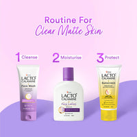 Lacto Calamine Face Lotion | 120ml | Daily Moisturizer For Face - Oily Skin | Kaolin Clay, Glycerine & Zinc Oxide | Abosrbs Excess Oil | Fights Pimples, Darkspots & Blackheads | Body Lotion