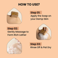 Ghor Soap Natural Multani Soap for Body Tan Removal, All Skin Types, 100g