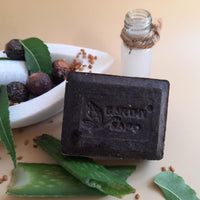 Earthy Sapo Reetha Shampoo Bar for Dry Hair (100g, Pack of 3) | Handmade Ayurvedic Hair Care | Vegan, Chemical-Free, Eco-Friendly | Reetha & Coconut Milk for Nourished Hair