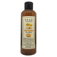 Khadi Natural Herbal Skin Brightening Haldi & Chandan Face Wash 200 Ml (Pack of 1)