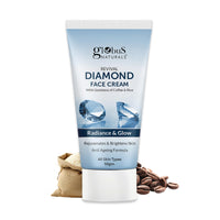 Globus Naturals Revival Diamond Face Cream, For Soft & Glowing Skin, Even Tones Skin & Improves Skin Texture, Non- Sticky Cream, Natural & Ayurvedic Formula, 50gm
