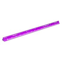 Alumicolor 3610-3 Aluminum Combination Pocket Scale, 6IN, Purple 6 Inch
