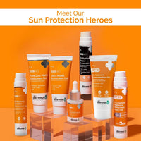 The Derma Co 1% Hyaluronic Sunscreen Aqua Gel SPF 50 PA++++ | For Oily, Dry, Acne-prone Skin | Ultra Lightweight Texture | Non-Greasy | No White Cast | Broad Spectrum Protection & Blue Light Protection | For Men & Women | 50 g