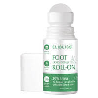 Elibliss Foot Crack Cream Roll-On with 20% Urea for Rough, Dry, Cracked Heels | Deep Moisturizing & Exfoliating Formula | Sulphate-Free, Safe for Daily Use | Soft Smooth Feet Care for Men & Women