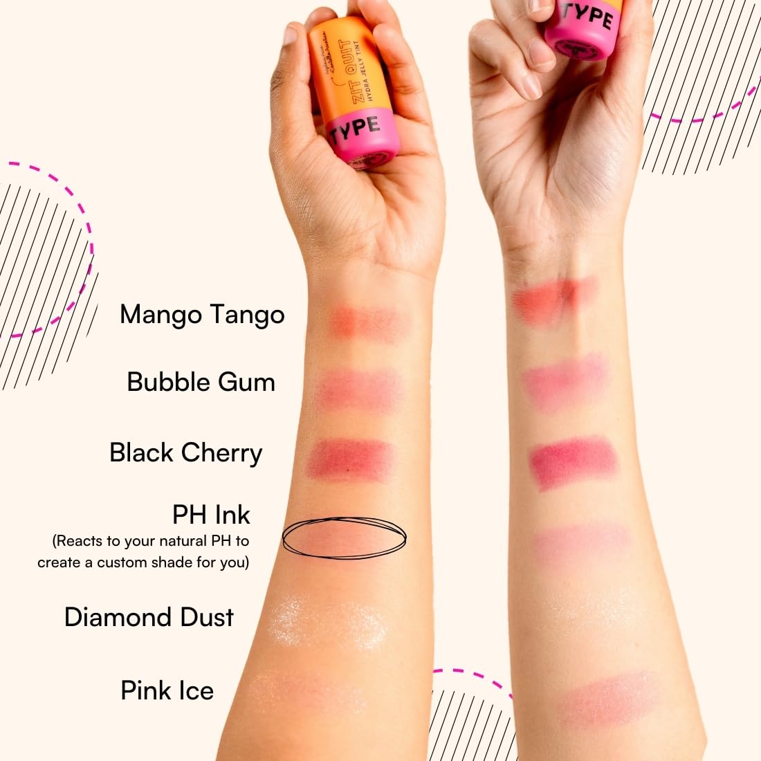 Get Even Hydra Jelly Tint - Cheeks, Lips and Eyes For Brightening and Balancing - Pink Ice 89