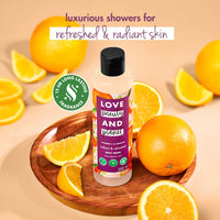 Love Beauty & Planet Vitamin C & Orange Body Refreshing Body Wash|Natural Shower Gel for Glowing Skin,200ml