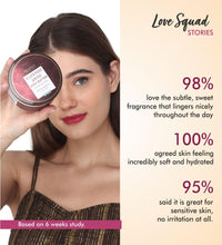 THE LOVE CO. Body Butter - 48-Hour Intense Hydration with Pure Shea Butter - Winter Deep Moisturizing Cream for Women - 200gm (200gm, Black Rose & Oud)