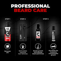 Beardo Beard & Hair Growth Oil, 30ml | Natural Hair Oil for Thicker & Longer Beard | Beard Oil for Uneven, Patchy & Fast Beard Growth | Growth Oil for Stronger & Fuller Beard Hair